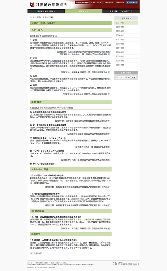 21世紀政策研究所